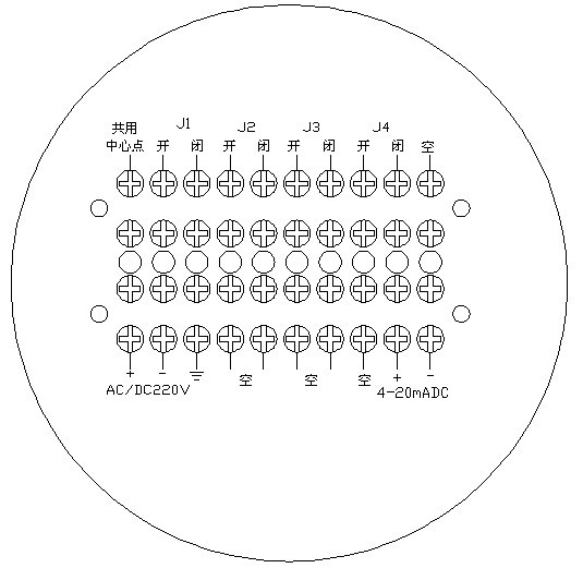 智能压力变送控制器产品接线图